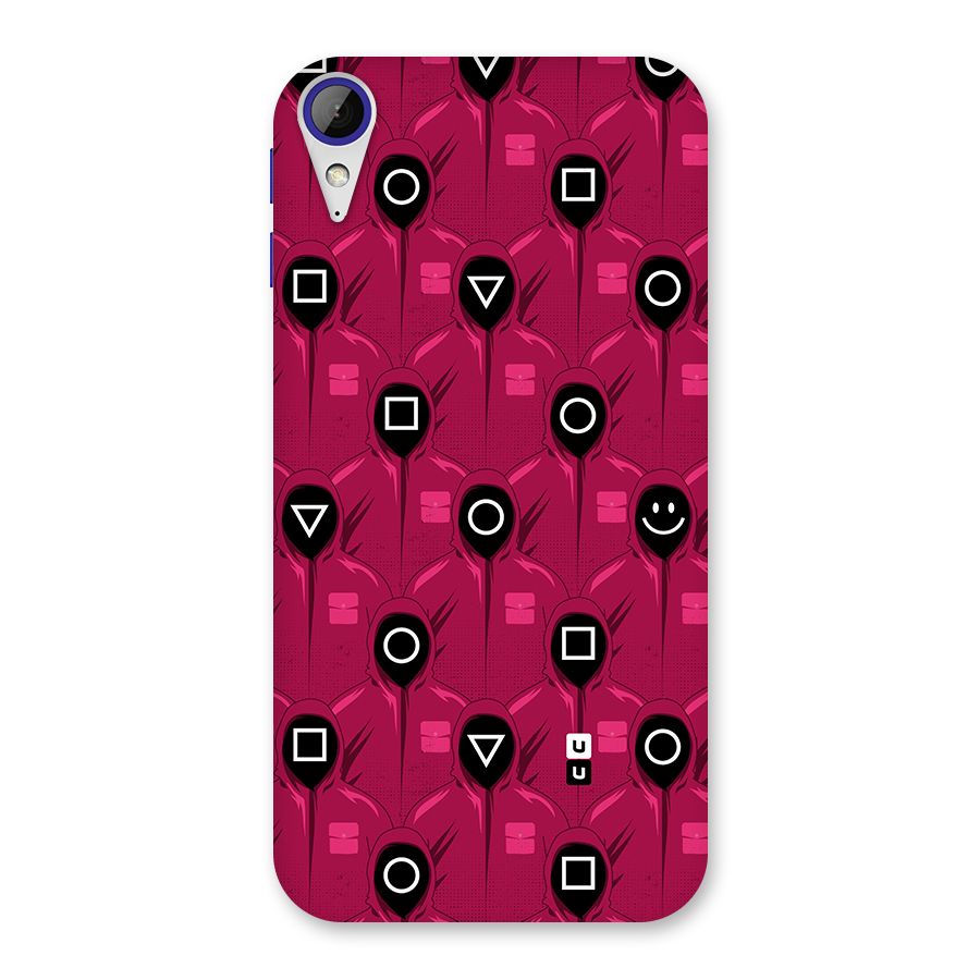 Squid Gamers Pattern Back Case for Desire 830