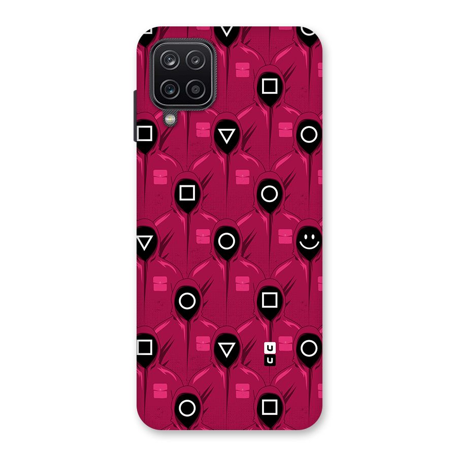 Squid Gamers Pattern Back Case for Galaxy A12