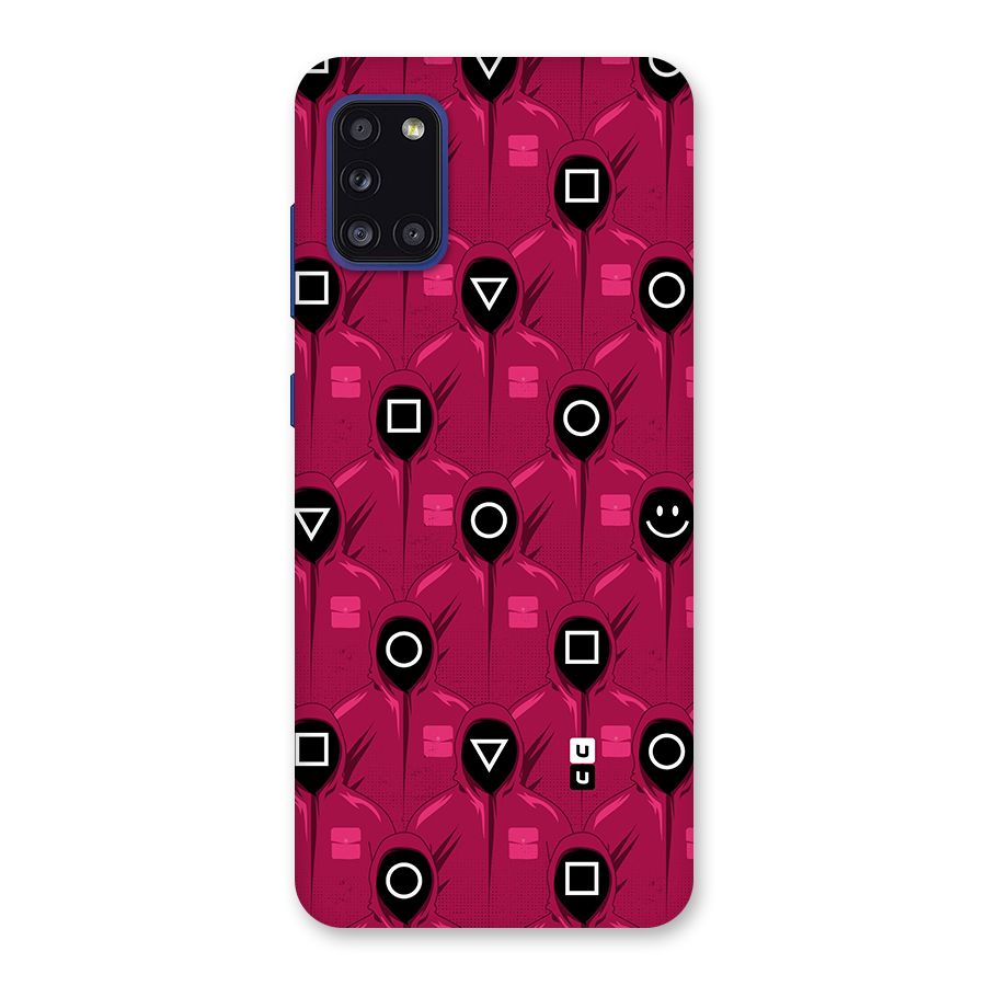 Squid Gamers Pattern Back Case for Galaxy A31