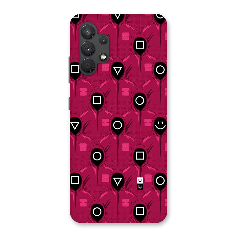 Squid Gamers Pattern Back Case for Galaxy A32