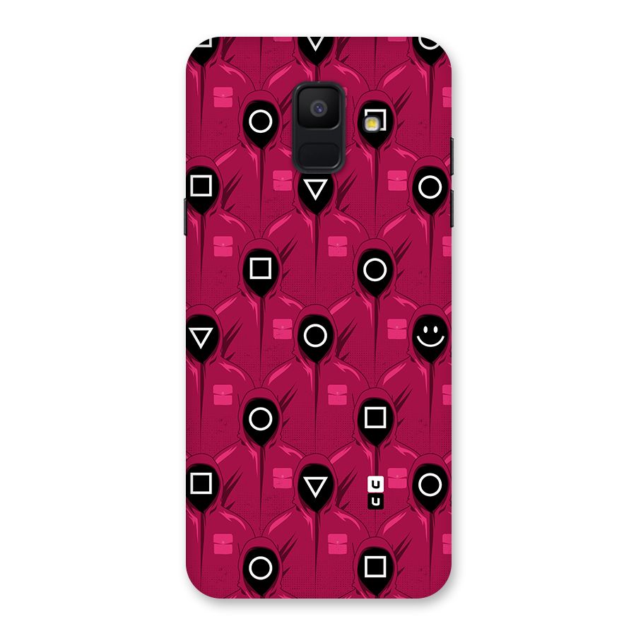 Squid Gamers Pattern Back Case for Galaxy A6 (2018)