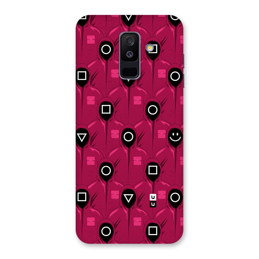 Squid Gamers Pattern Back Case for Galaxy A6 Plus
