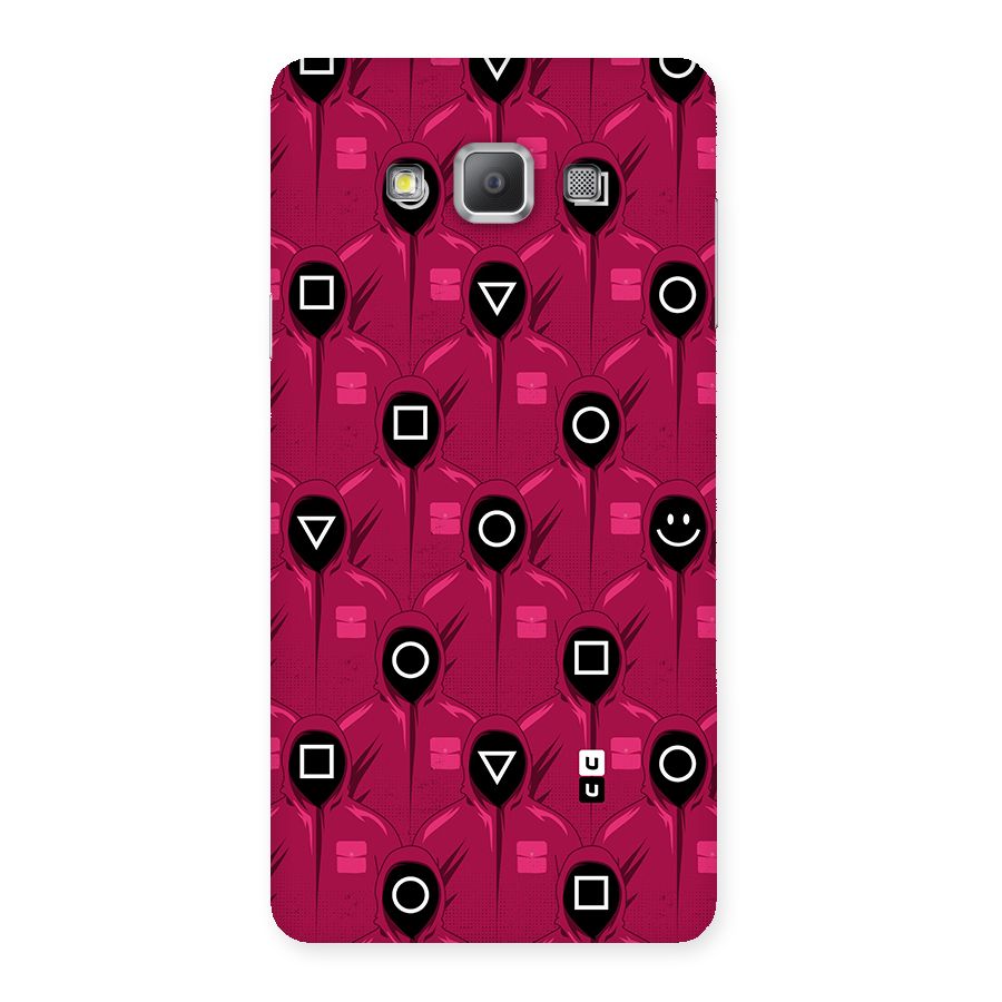 Squid Gamers Pattern Back Case for Galaxy A7