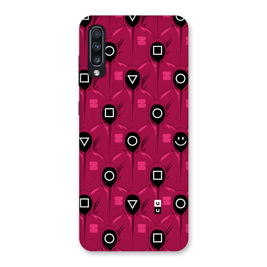 Squid Gamers Pattern Back Case for Galaxy A70