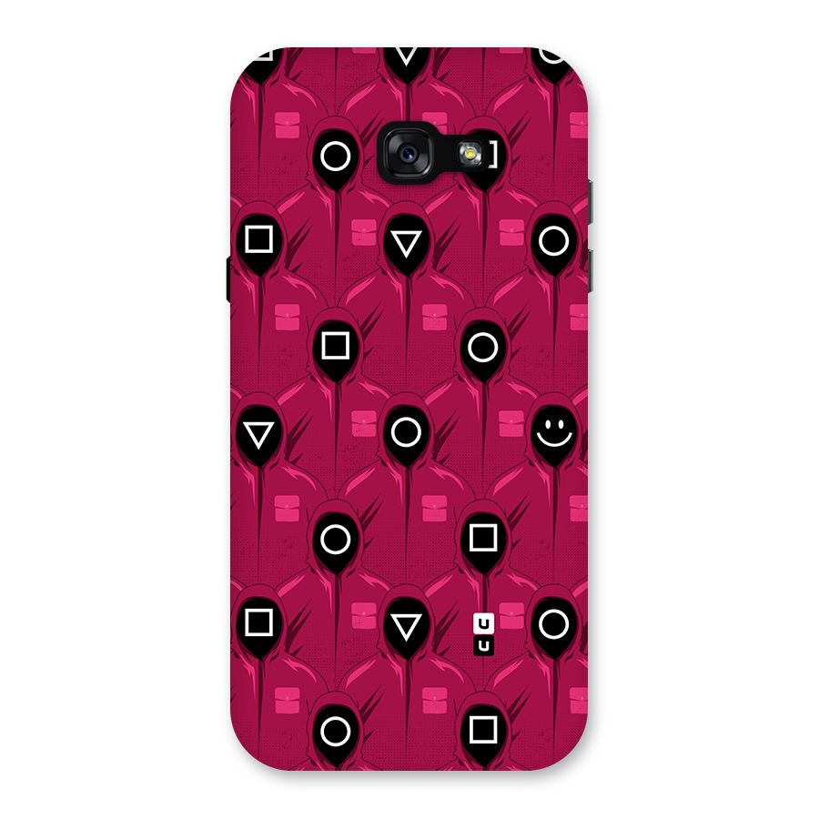 Squid Gamers Pattern Back Case for Galaxy A7 (2017)