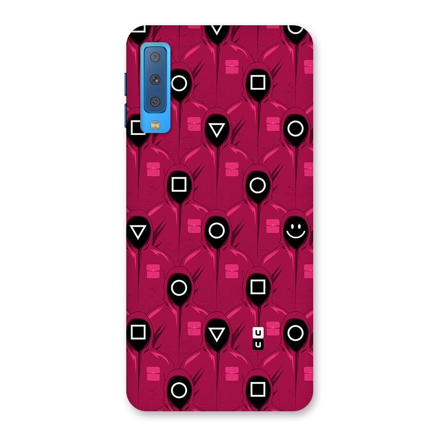 Squid Gamers Pattern Back Case for Galaxy A7 (2018)