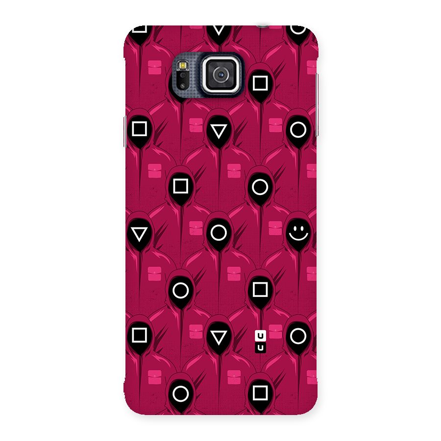 Squid Gamers Pattern Back Case for Galaxy Alpha