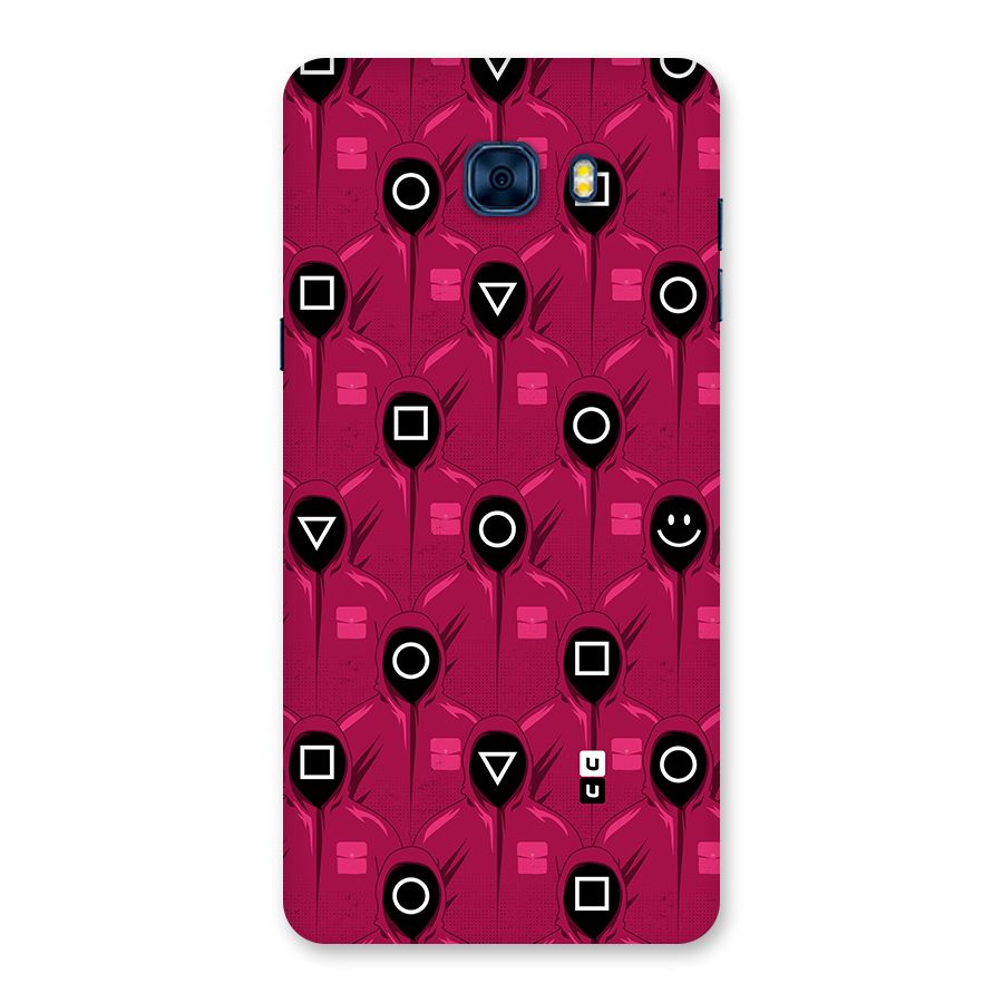 Squid Gamers Pattern Back Case for Galaxy C7 Pro