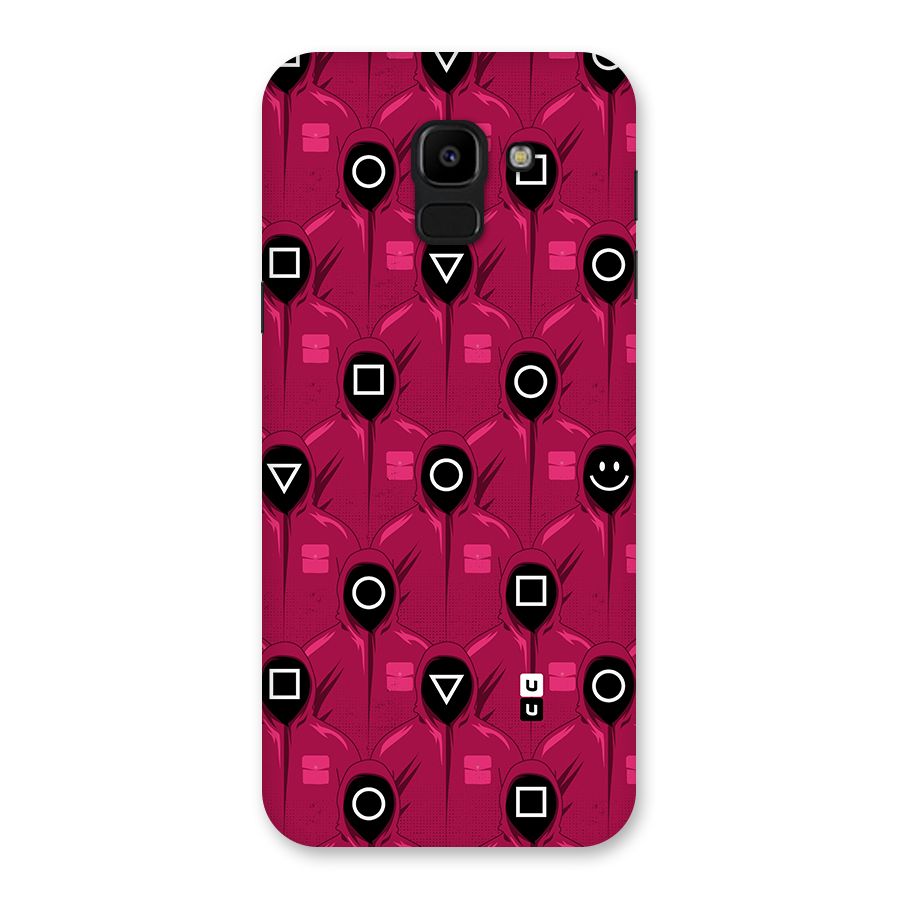 Squid Gamers Pattern Back Case for Galaxy J6