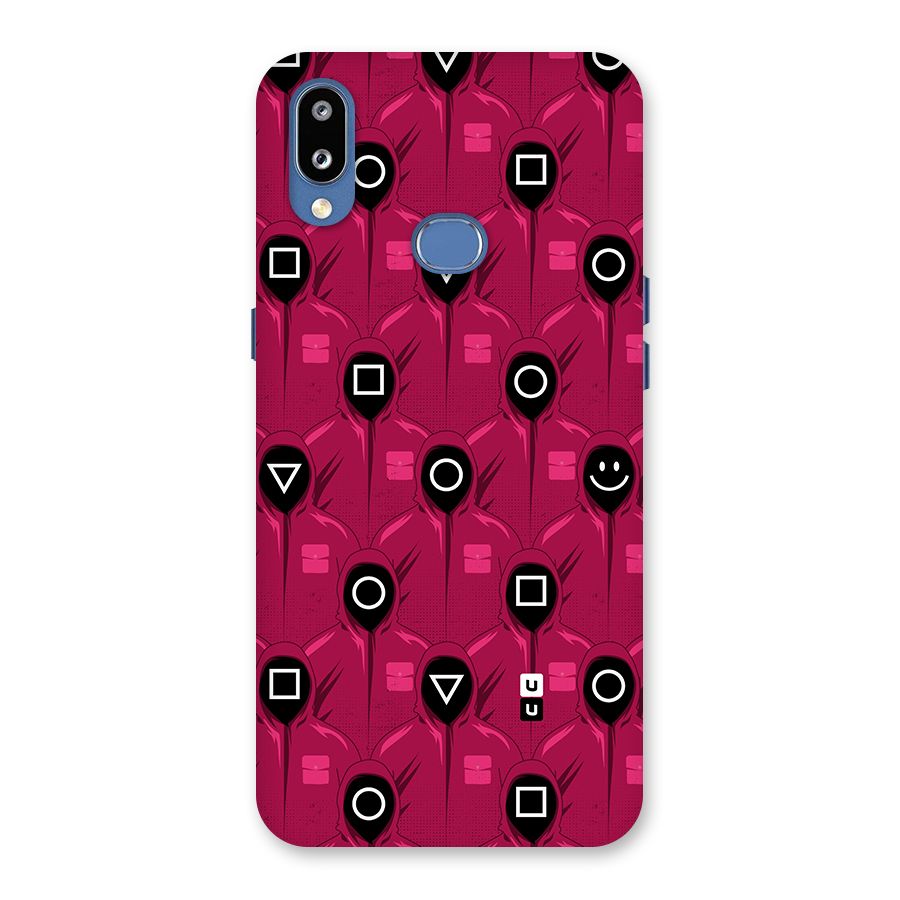 Squid Gamers Pattern Back Case for Galaxy M01s