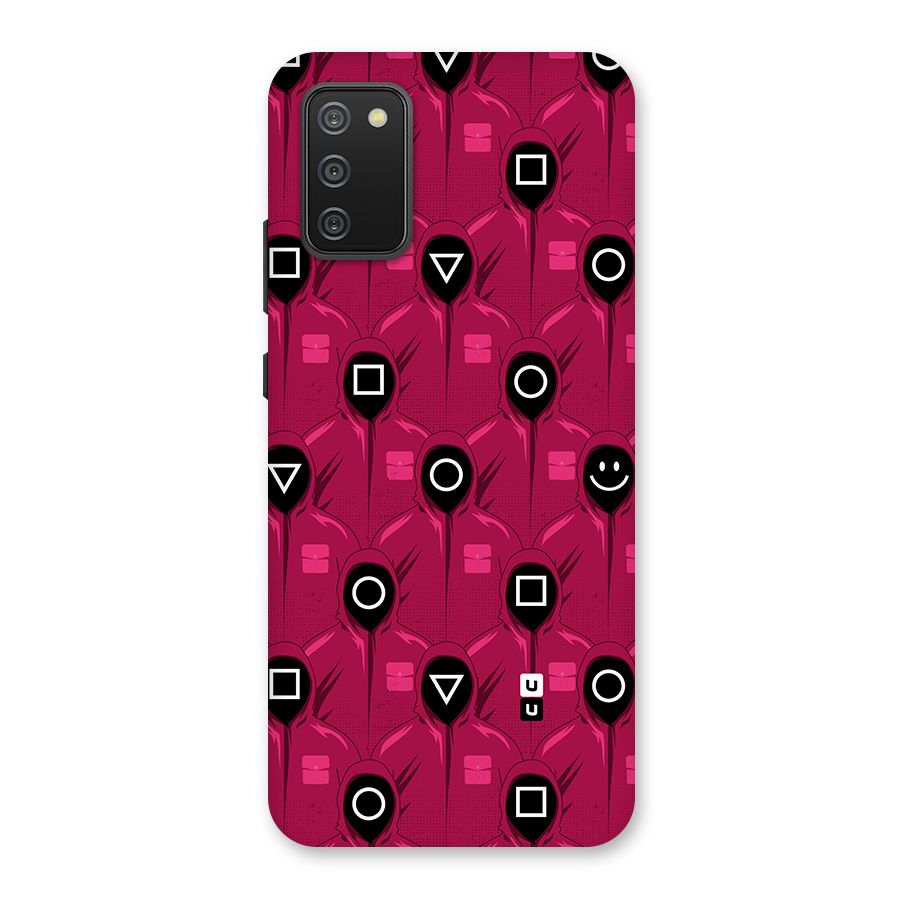 Squid Gamers Pattern Back Case for Galaxy M02s