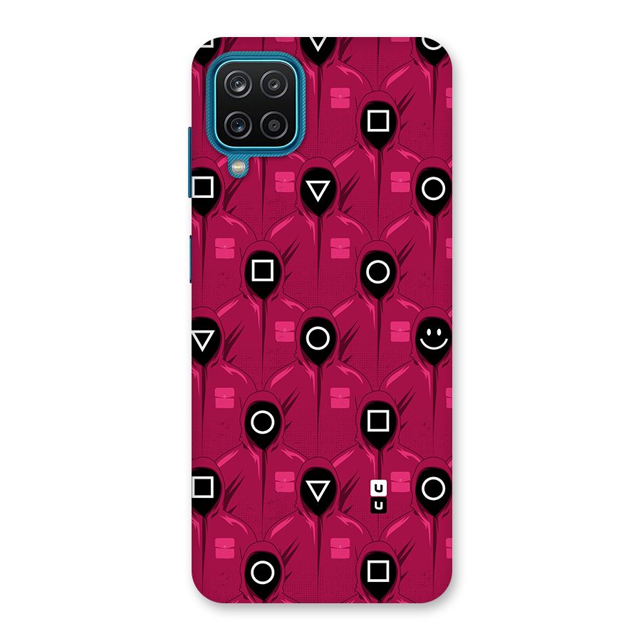 Squid Gamers Pattern Back Case for Galaxy M12