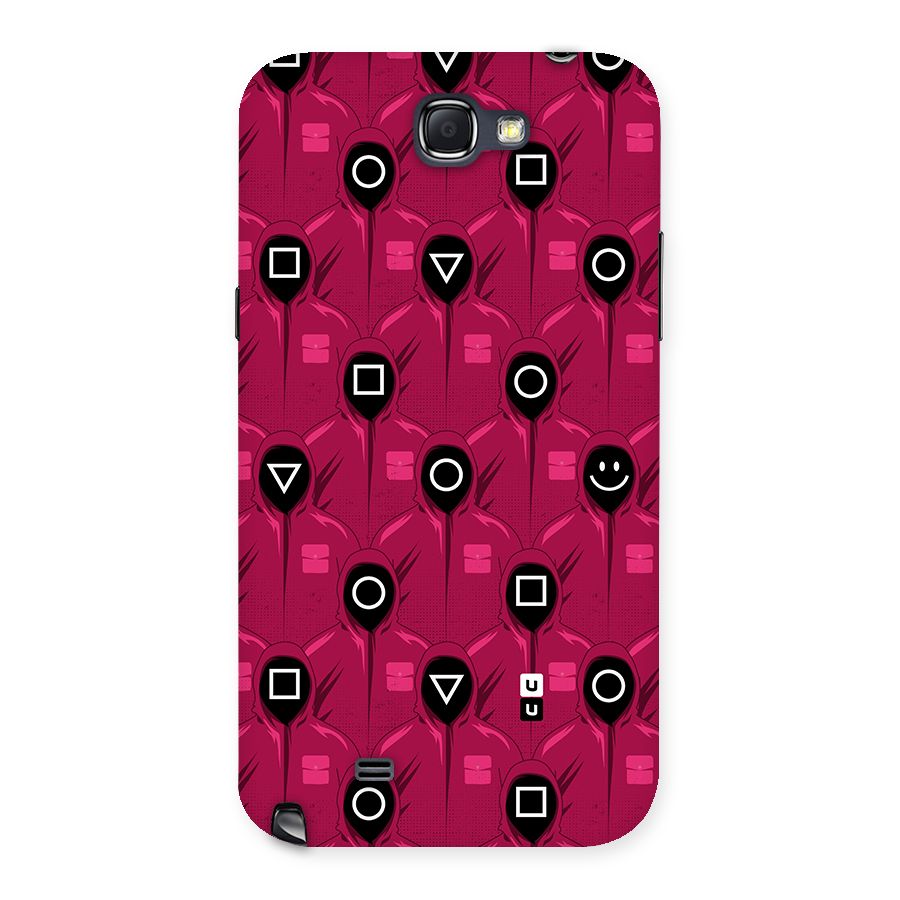 Squid Gamers Pattern Back Case for Galaxy Note 2