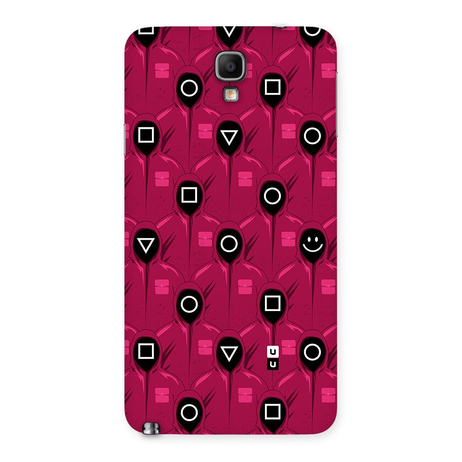 Squid Gamers Pattern Back Case for Galaxy Note 3 Neo