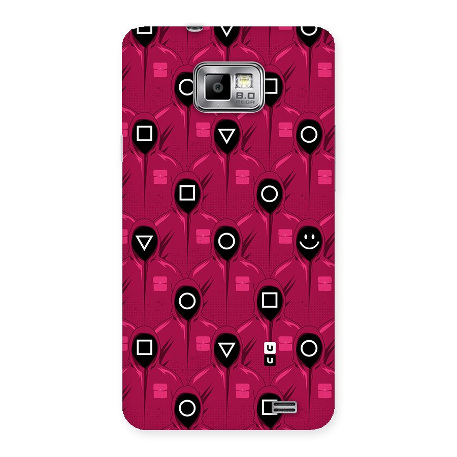 Squid Gamers Pattern Back Case for Galaxy S2