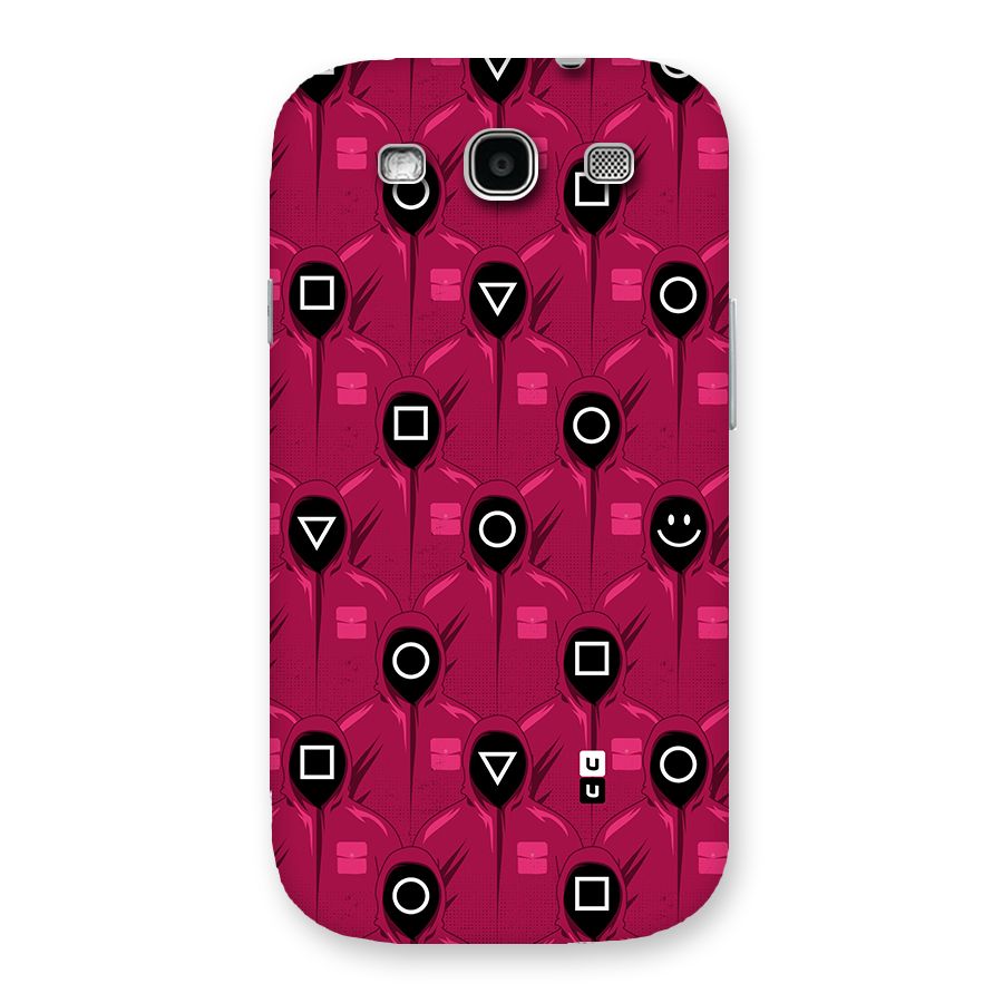 Squid Gamers Pattern Back Case for Galaxy S3
