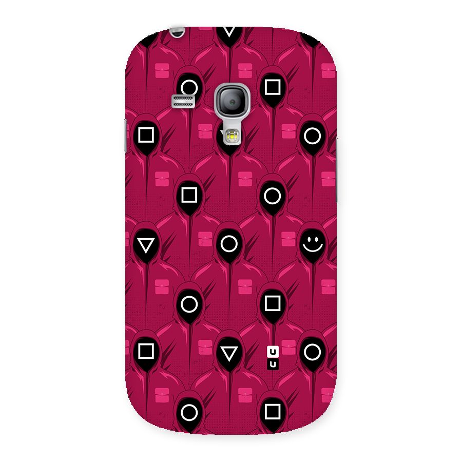 Squid Gamers Pattern Back Case for Galaxy S3 Mini