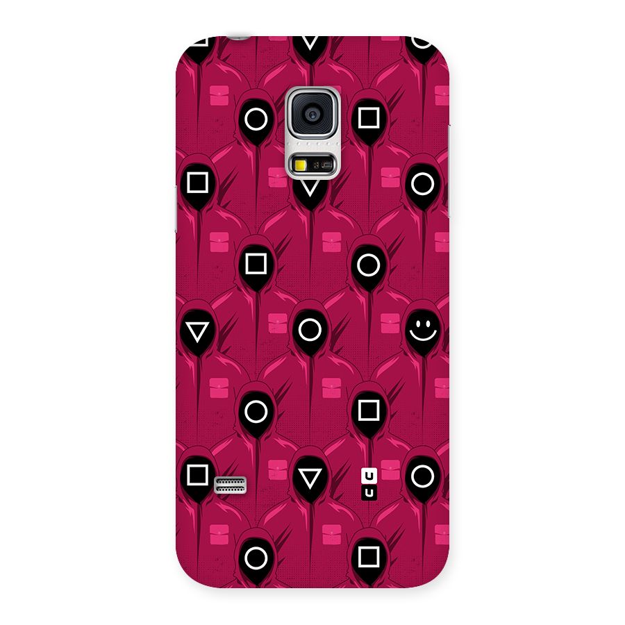 Squid Gamers Pattern Back Case for Galaxy S5 Mini