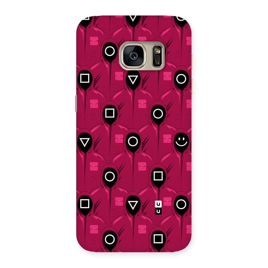 Squid Gamers Pattern Back Case for Galaxy S7