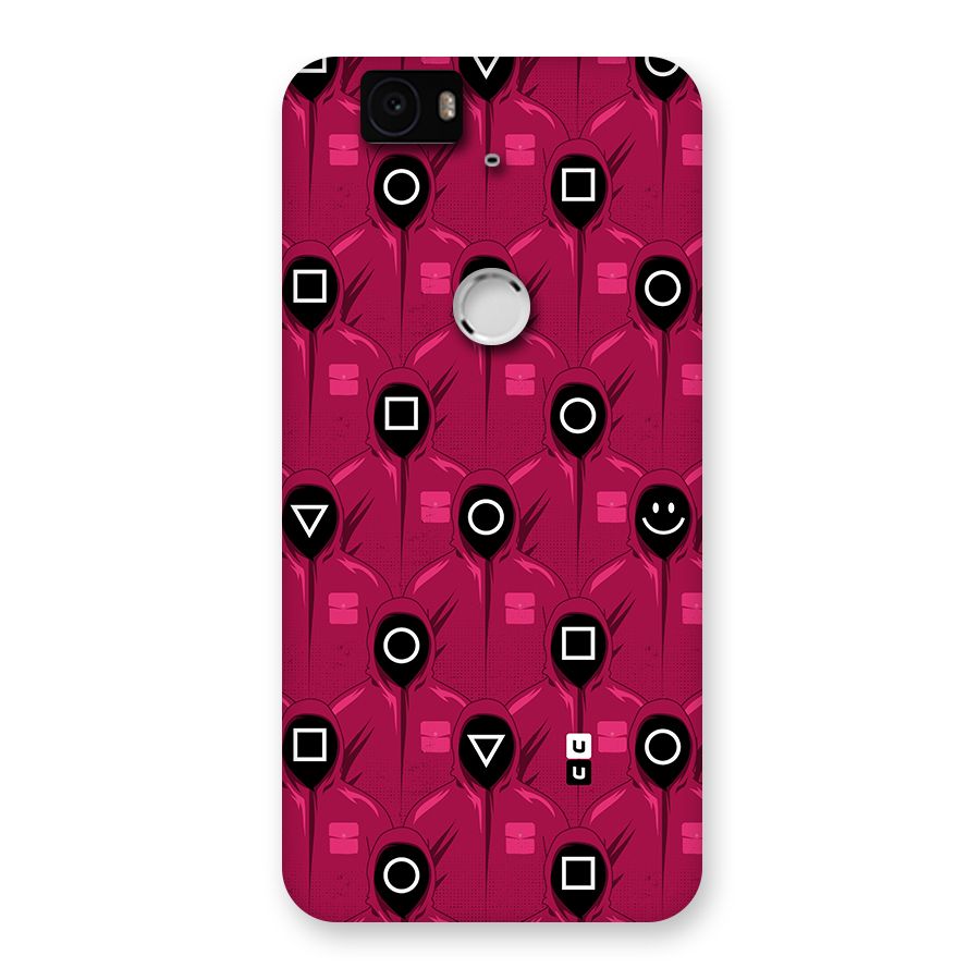Squid Gamers Pattern Back Case for Google Nexus-6P