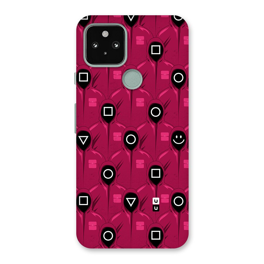 Squid Gamers Pattern Back Case for Google Pixel 5