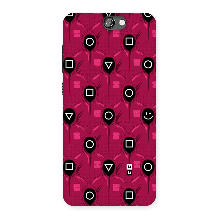 Squid Gamers Pattern Back Case for HTC One A9