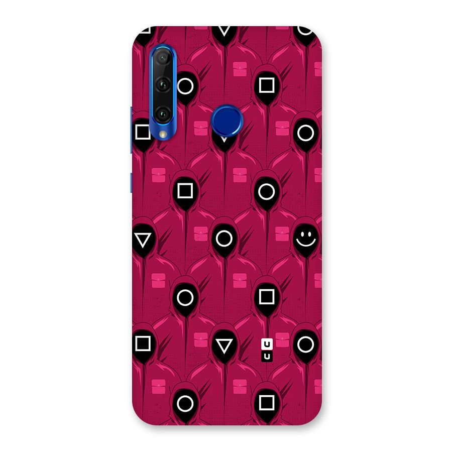 Squid Gamers Pattern Back Case for Honor 20i
