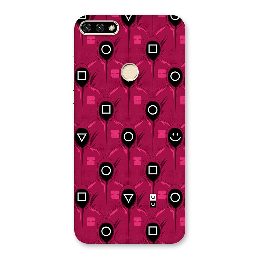 Squid Gamers Pattern Back Case for Honor 7A