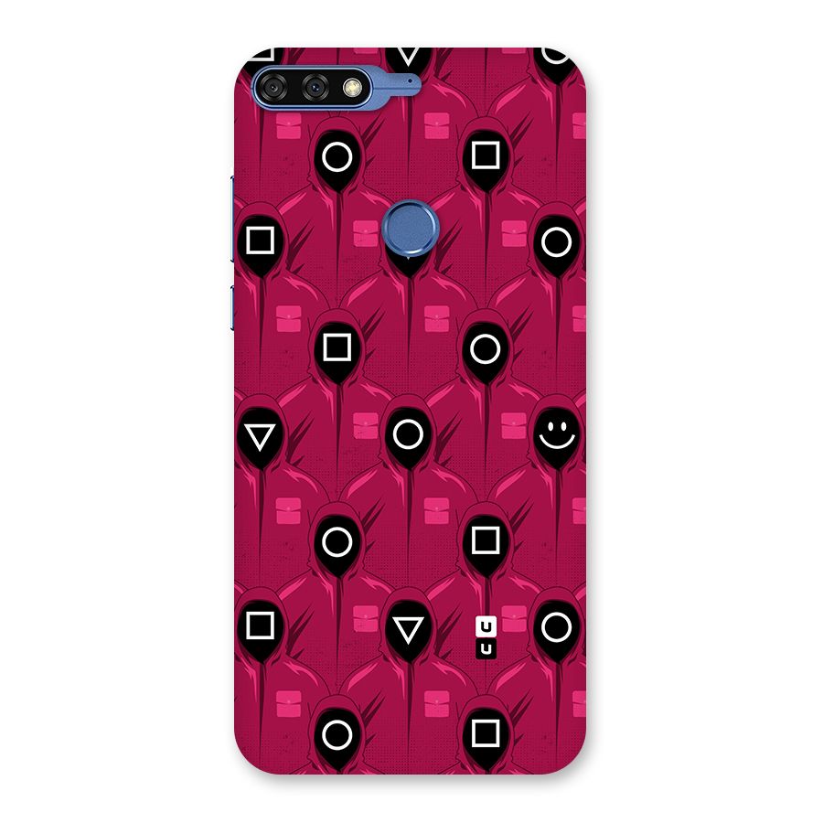 Squid Gamers Pattern Back Case for Honor 7C