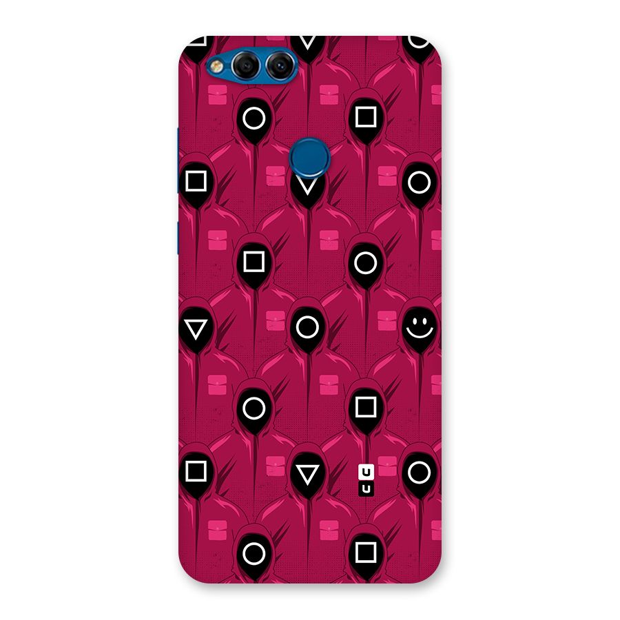 Squid Gamers Pattern Back Case for Honor 7X