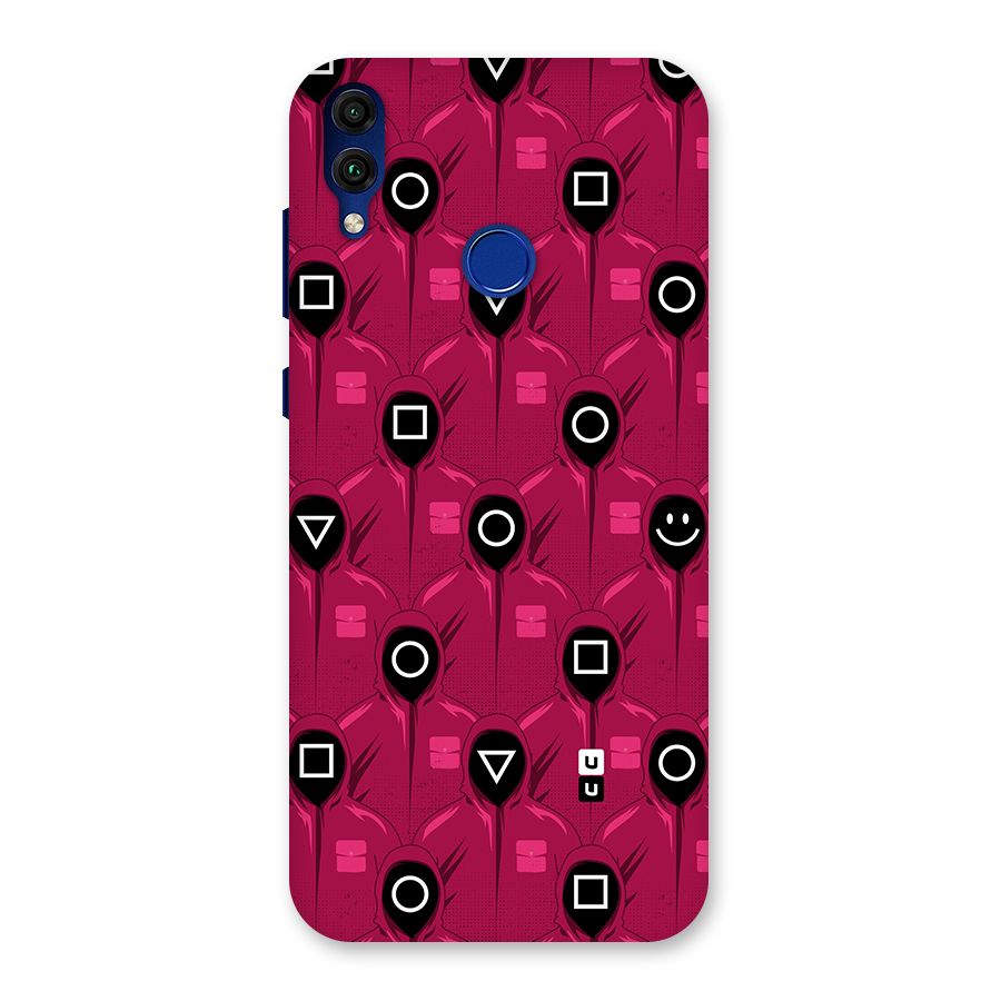 Squid Gamers Pattern Back Case for Honor 8C