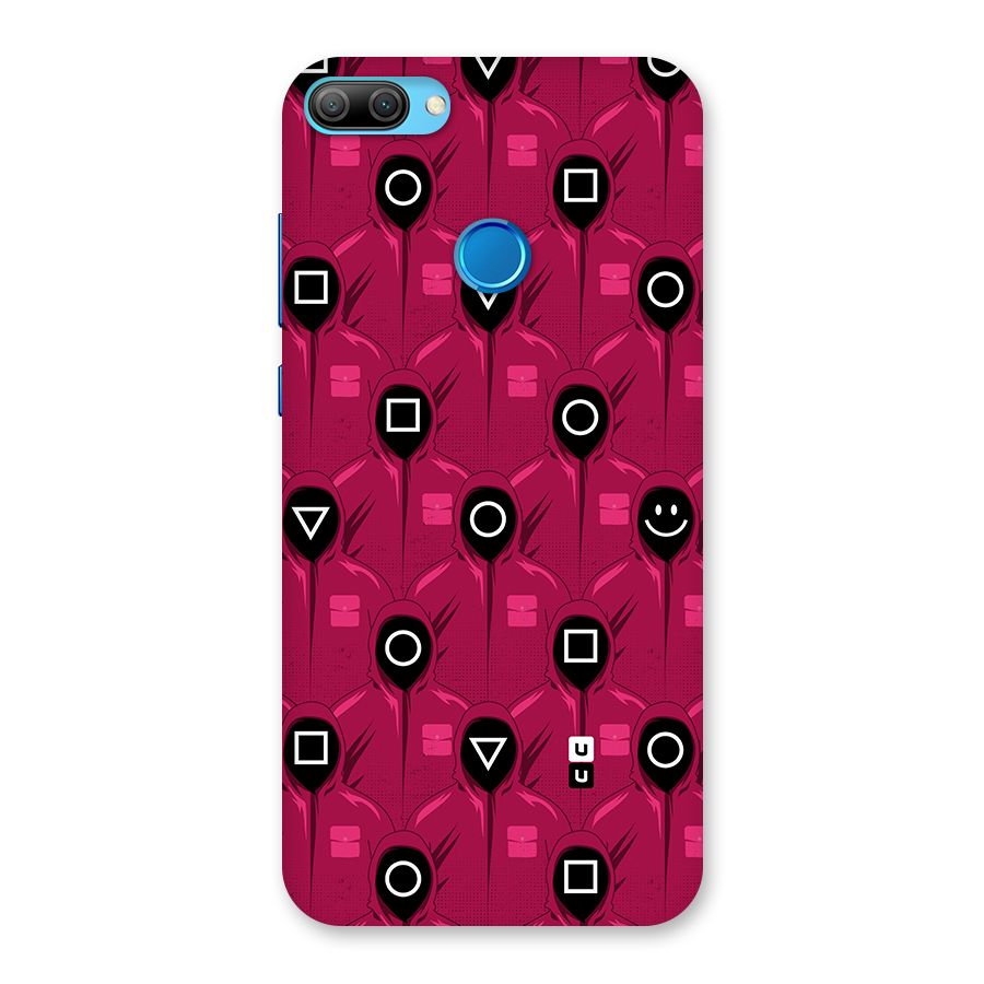 Squid Gamers Pattern Back Case for Honor 9N
