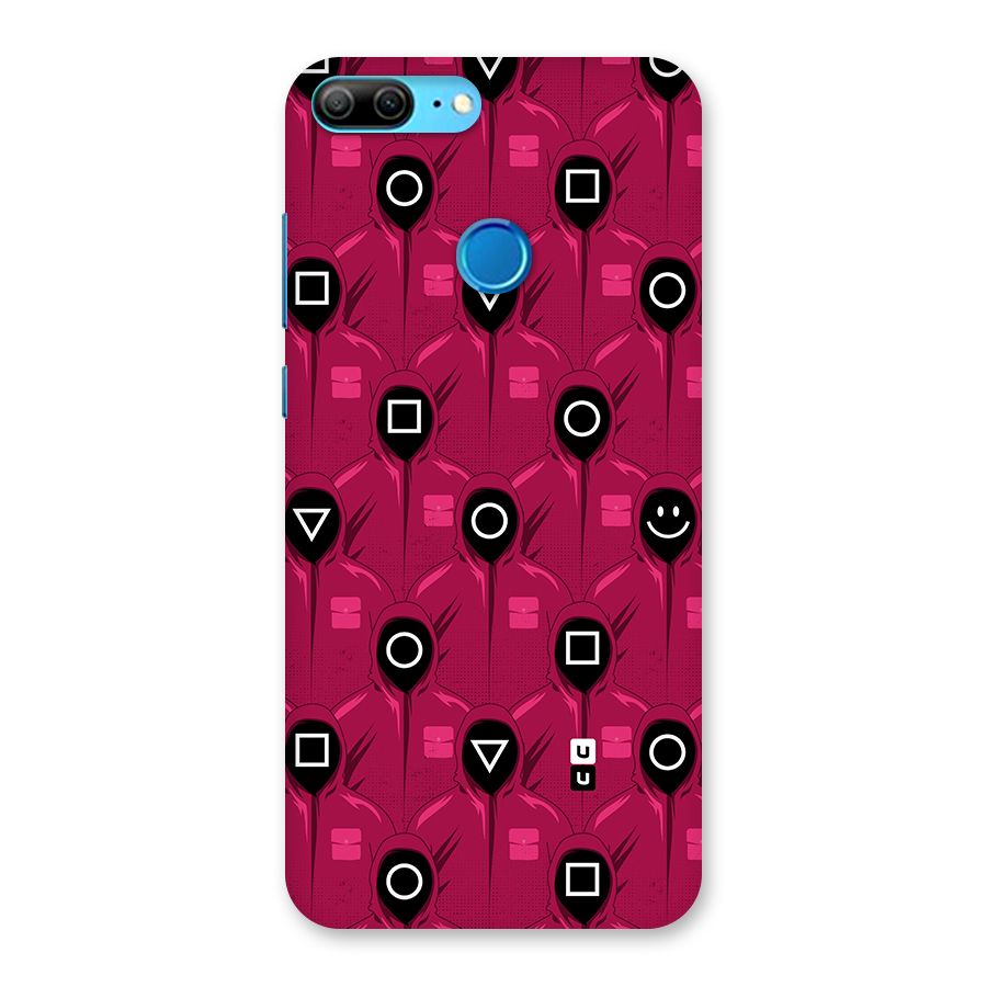 Squid Gamers Pattern Back Case for Honor 9 Lite