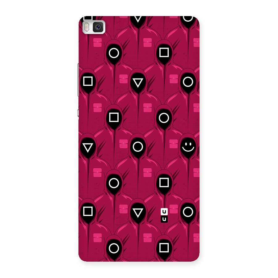 Squid Gamers Pattern Back Case for Huawei P8