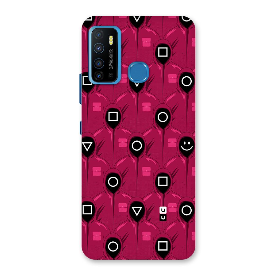 Squid Gamers Pattern Back Case for Infinix Hot 9