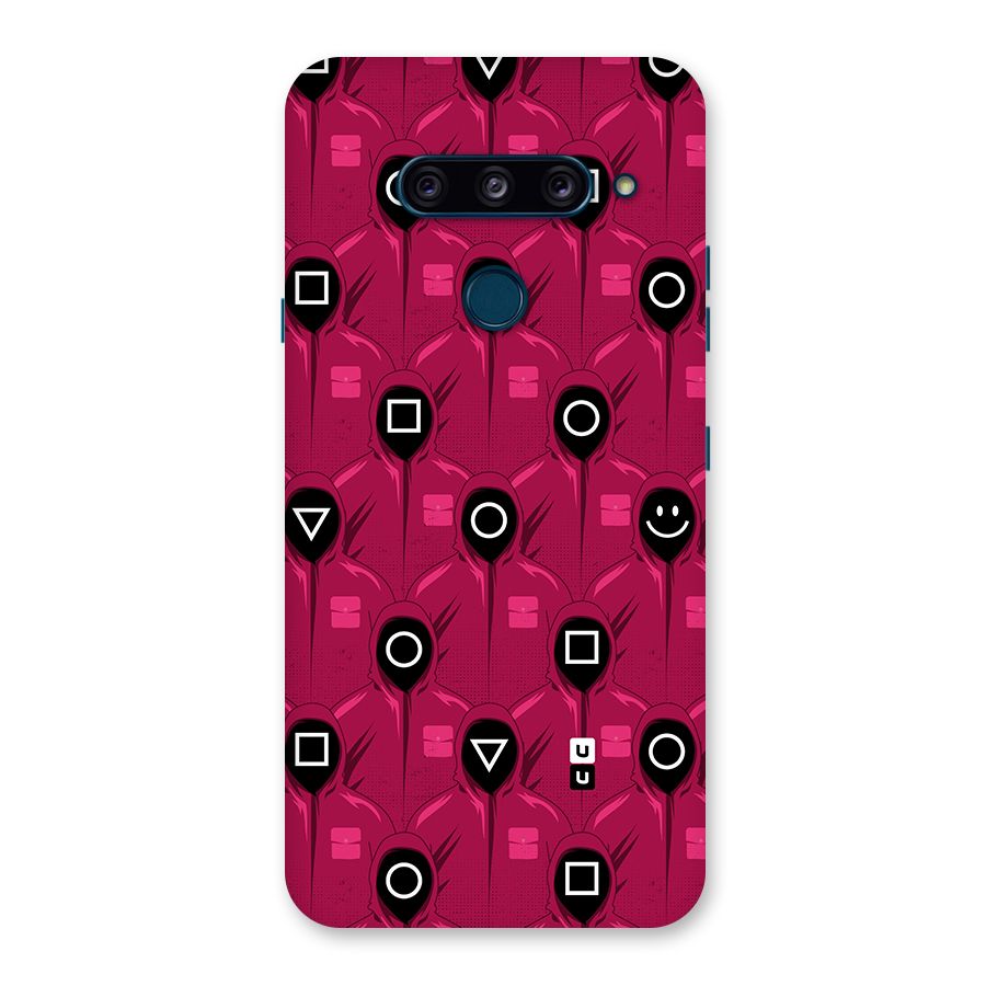 Squid Gamers Pattern Back Case for LG  V40 ThinQ