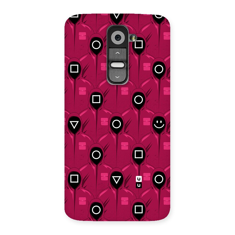 Squid Gamers Pattern Back Case for LG G2