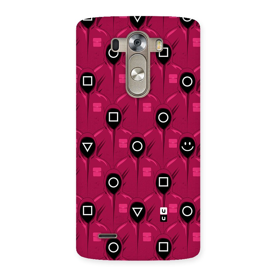 Squid Gamers Pattern Back Case for LG G3