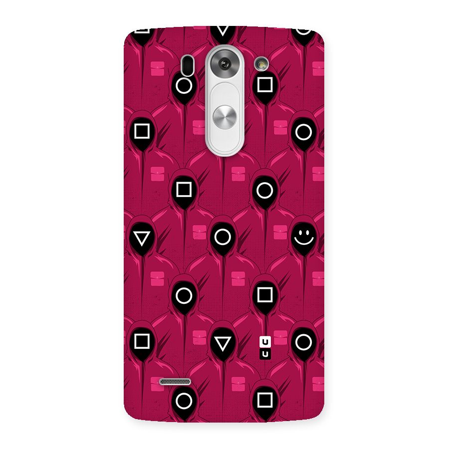 Squid Gamers Pattern Back Case for LG G3 Beat