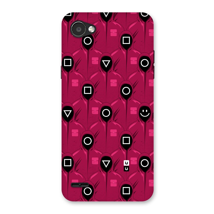 Squid Gamers Pattern Back Case for LG Q6