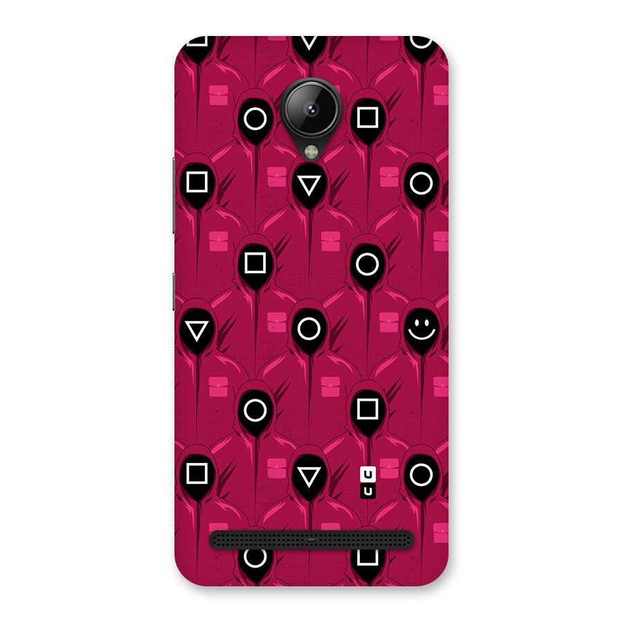 Squid Gamers Pattern Back Case for Lenovo C2