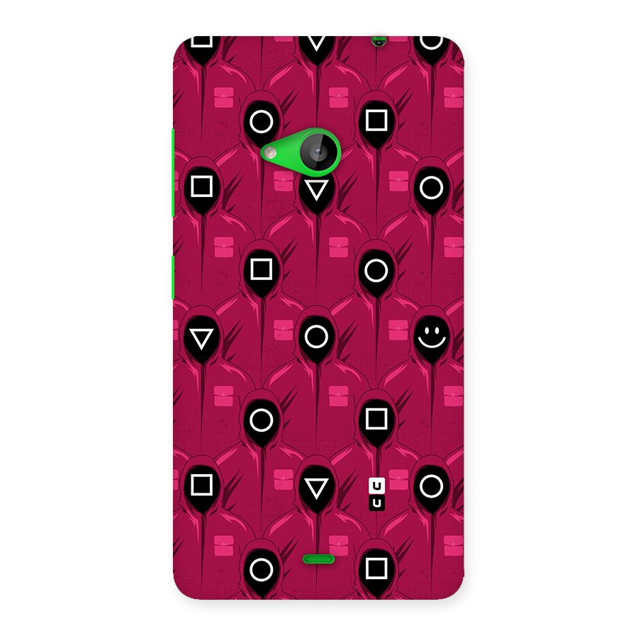 Squid Gamers Pattern Back Case for Lumia 535