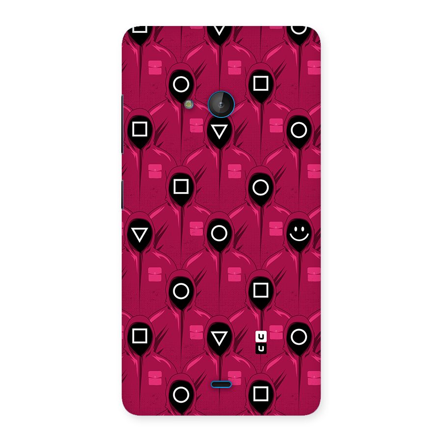 Squid Gamers Pattern Back Case for Lumia 540