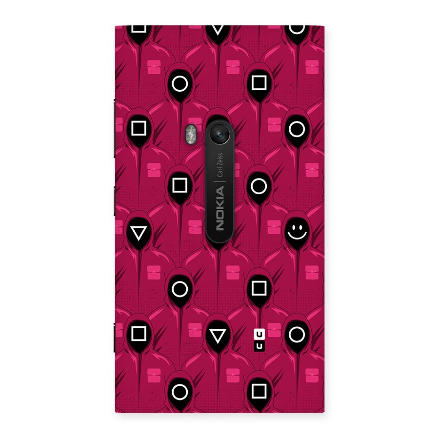Squid Gamers Pattern Back Case for Lumia 920