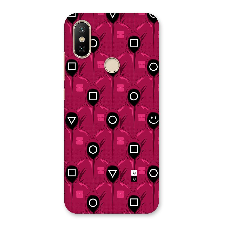 Squid Gamers Pattern Back Case for Mi A2