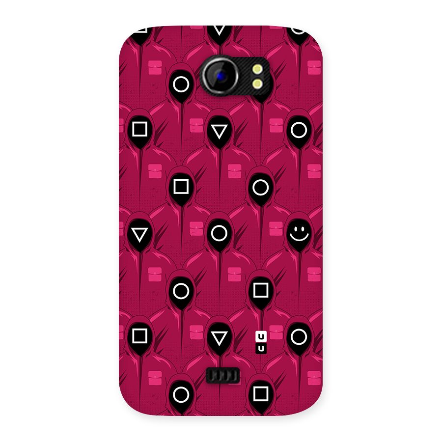 Squid Gamers Pattern Back Case for Micromax Canvas 2 A110