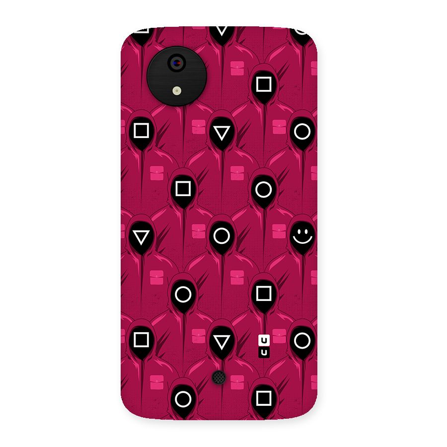 Squid Gamers Pattern Back Case for Micromax Canvas A1