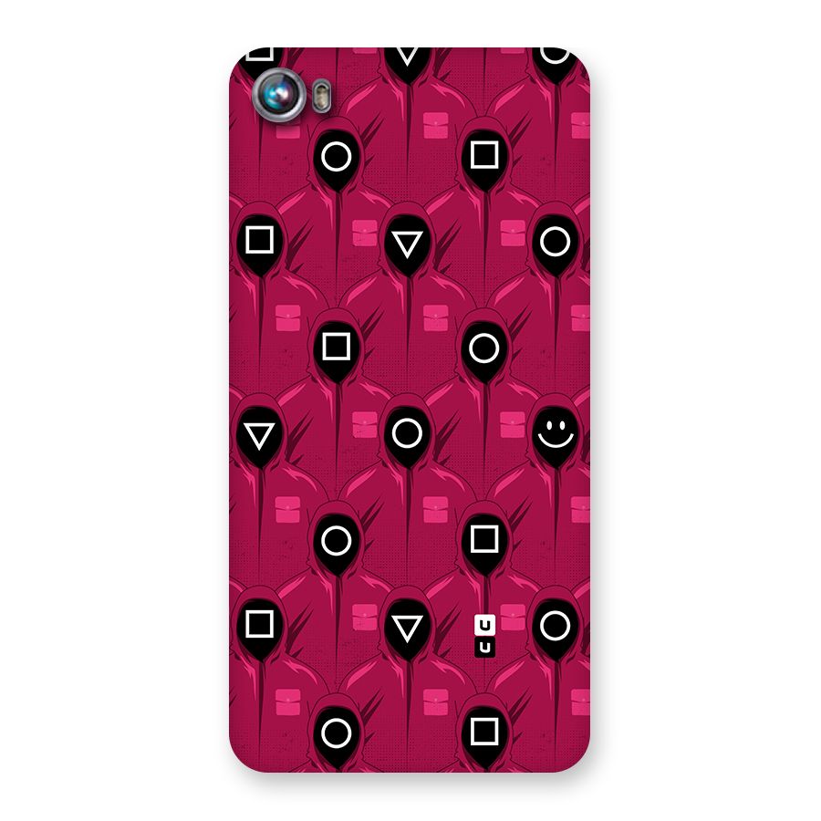 Squid Gamers Pattern Back Case for Micromax Canvas Fire 4 A107