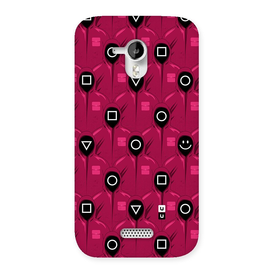 Squid Gamers Pattern Back Case for Micromax Canvas HD A116