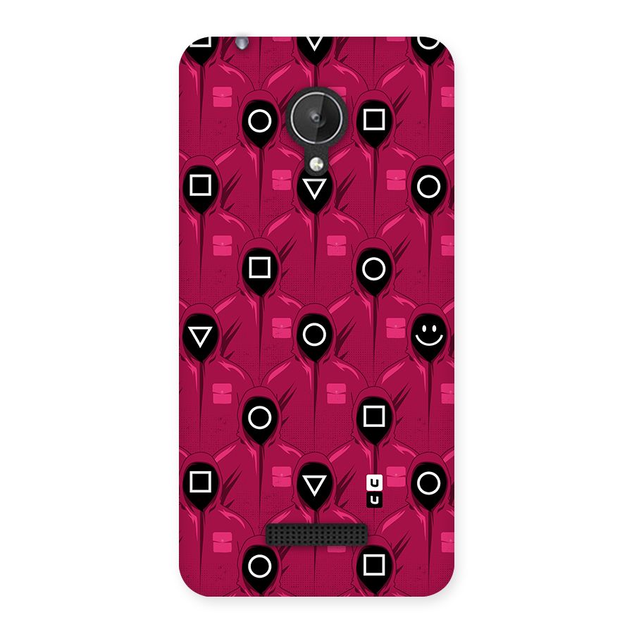 Squid Gamers Pattern Back Case for Micromax Canvas Spark Q380